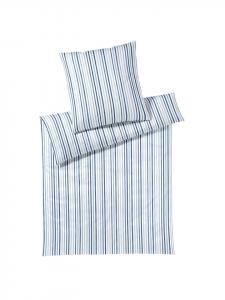 Постельное белье Waterstripe синего цвета Elegante, 135 x 200 + 80 x 80 см