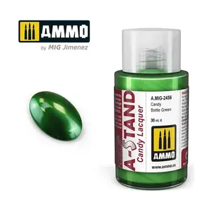 Конфеты в бутылке зеленого цвета, A-Stand - Lacquer