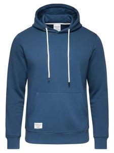 Ombre Толстовка 'OM-SSBN-0177' в темно-синем цвете