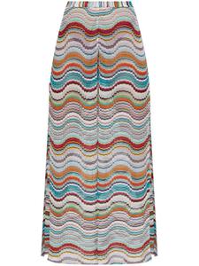 Missoni брюки с завышенной талией, синий