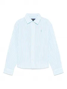 Рубашка в полоску POLO RALPH LAUREN KIDS, синий
