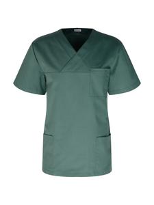 Рубашка на пуговицах классического кроя SEIDENSTICKER, зеленый