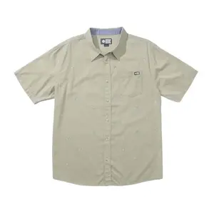 Рубашка с коротким рукавом Salty Crew Small kine woven, зеленый