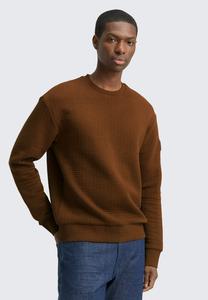 Толстовка TOM TAILOR DENIM Sweatshirt, Golden Clay/Dark Brown
