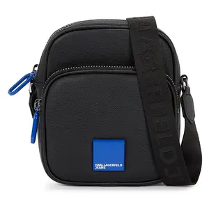 Сумка через плечо Karl Lagerfeld Jeans A3M30242 Box Logo Reporter, черный