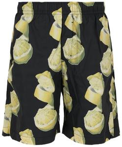 Плавки Givenchy с лимонным принтом, черный