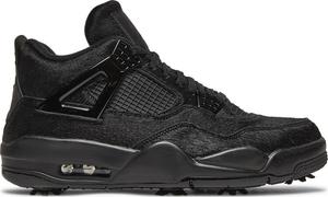 Бутсы Air Jordan 4 Golf Black Cat, черный