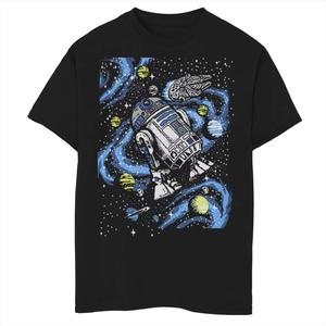 Футболка с рисунком Star Wars R2 для мальчиков 8–20 лет Star Wars
