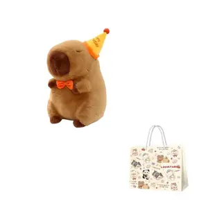 Плюшевая игрушка милая капибара, высота 23см/30см/40см/50см LOGISTAR