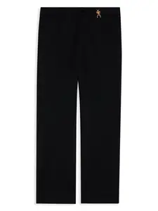 Брюки с декором Medusa Versace Kids, черный