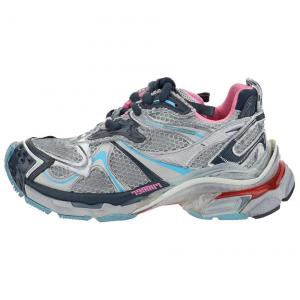 Кроссовки Runner Lace Up женские Balenciaga, Blue Gray