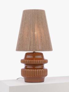 Настольная лампа Pecan Reactive John Lewis, Brown