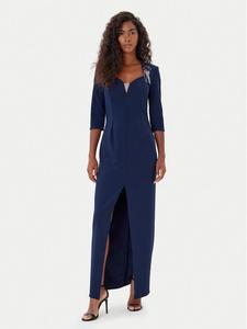 Вечернее платье slim fit CFC0125271003 Rinascimento, синий