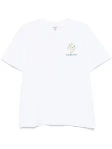 Футболка с принтом CASABLANCA, белый