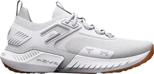 Кроссовки Under Armour Wmns Project Rock 5 White Halo Grey, белый
