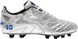 Бутсы Diadora Brasil Italy OG LT+ MDPU для твердого поля, серебряный