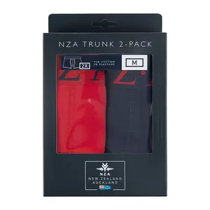 Трусы-боксеры Nza New Zealand Hayes 2 units, синий/красный