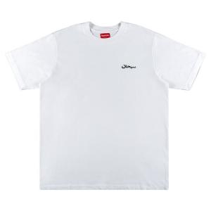 Футболка Supreme Arabic Logo Washed Short-Sleeve Tee 'White', белый