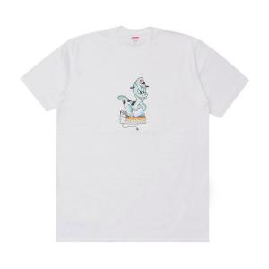 Футболка Supreme Dinosaur Tee 'White', белый