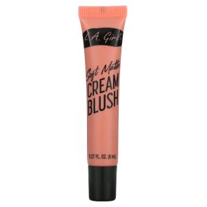 L.A. Girl, Blendable Cheek + Lip Color, мягкие матовые кремовые румяна, бутоны розы, 8 мл (0,27 жидк. Унции)
