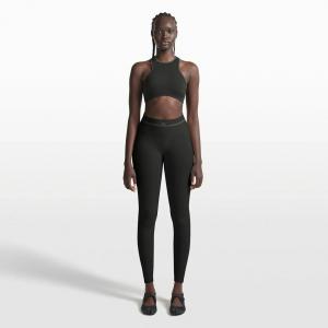 Леггинсы Nike x SKIMS Ribbed Seamless 26", черный