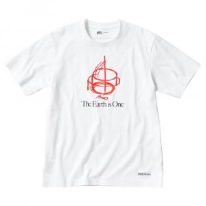 Футболка Uniqlo UT Peace For All (Tadao Ando), белый