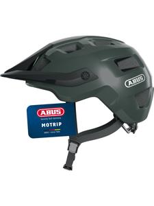 ABUS Велосипедный шлем MoTrip цвета сосновой зелени