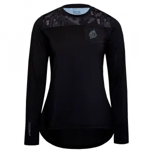 Джерси эндуро с длинным рукавом Silvini WD2036 Ella, черный