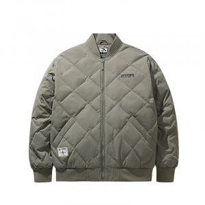 Мужская пуховая куртка Life Collection Anta, серый оливковый зеленый