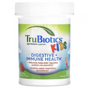 Добавка TruBiotics Kids для здоровья пищеварительной системы и иммунитета, 30 жевательных таблеток