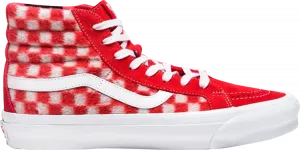 Кеды Vans Concepts x OG Sk8-Hi LX Question the Answers - Flame Scarlet, красный