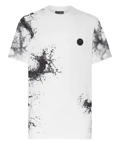 Футболка с круглым вырезом Plein Sport, белый