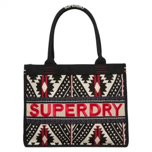 Сумка-тоут Superdry Luxe Embroidered, мультиколор