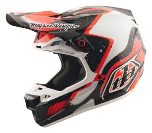 Внедорожный шлем Troy Lee SE5 с карбоновой мембраной Troy Lee Designs, черный/красный