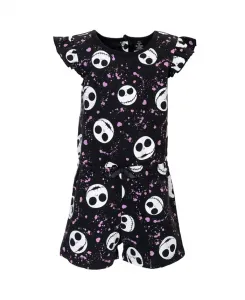 Комбинезон без рукавов для девочек Toddler Girls Minnie Mouse Nightmare Before Christmas, черный