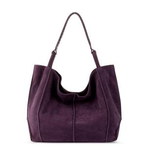 Сумка-шоппер Los Feliz большая The Sak, Aubergine Suede