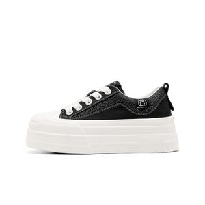C°BANNER Женские лоу-топ скейтборд кроссовки черные, цвет Black