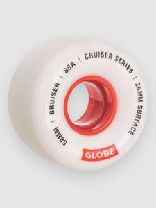 Ролики Globe Bruiser 58mm Rollen, white/red/58