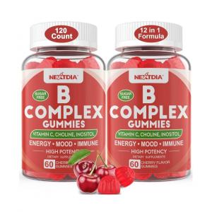 Комплекс Витаминов группы В с Витамином С и цинком NextDia, 2 упаковки по 60 таблеток