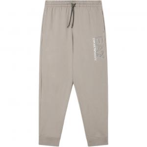 Вязаные спортивные штаны EA7 SS26 для мужчин Emporio Armani, светлый коричневый