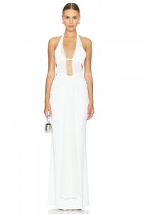Платье макси ilta Nbd, белый