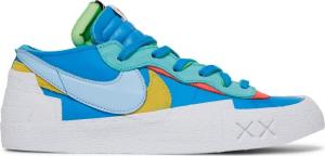 Кроссовки Nike KAWS x sacai x Blazer Low 'Neptune Blue', синий