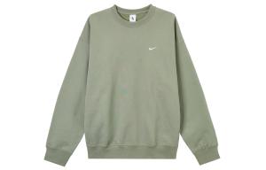 Свитшот Solo Swoosh Nike, зеленый/белый