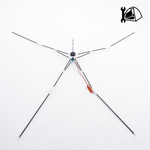 Комплект для замены полуконструкции Quechua 2 SECONDS 2-местной палатки, черный