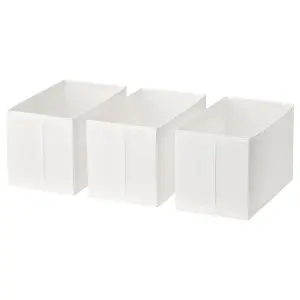 SKUBB СКУББ Коробка, белый, 31x55x33 см IKEA