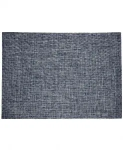 Ковер с плетением «корзинка», 58 см x 91 см Chilewich, деним