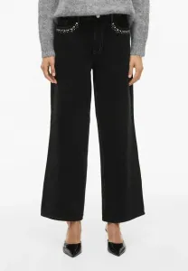 Расклешенные джинсы vifreya Vila, Dark Grey Denim