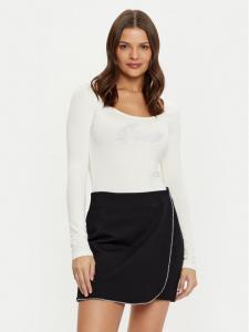 Боди облегающее Guess, экрю