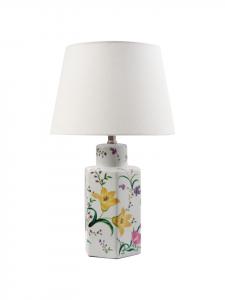 Настольные лампы CAVADO в бело-зелено-синей цветовой гамме - (Ш) 33 x (В) 54 x (Д) 33 см