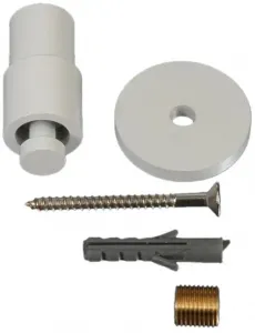 Потолочный кронштейн Liedeco для карнизов "Power", (1 шт.), для карнизов Ø 20 мм Длина: 4,5 см, белый